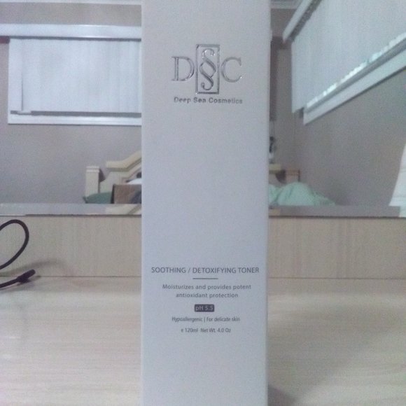 DEEP SEA COSMETICS SOOTHING DETOXIFYING TONER-4.0 fl oz /120 ml-BRAND NEW-SEALED - Picture 7 of 8